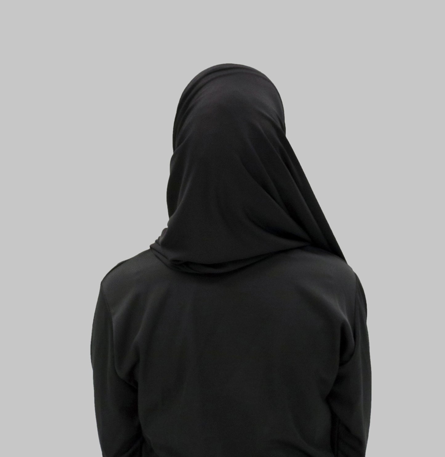 Free Wrap Sports Hijab - Black