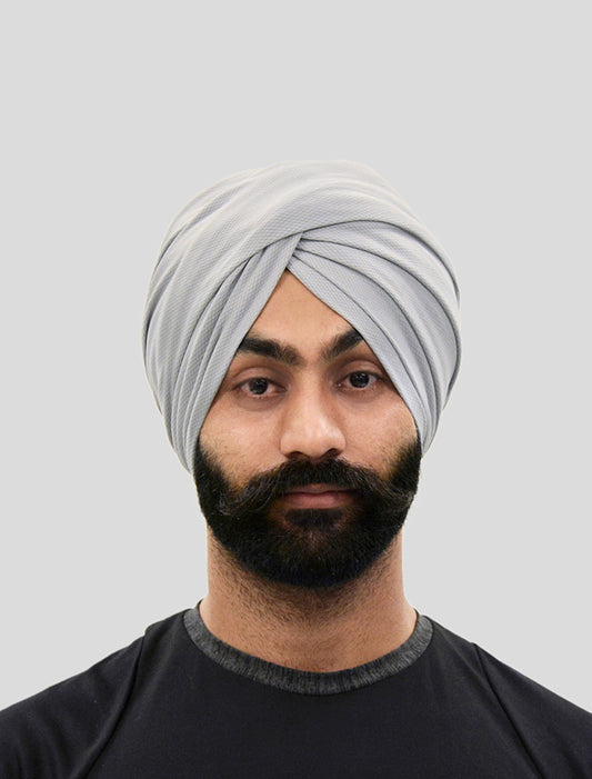 Sports Turban - Silver