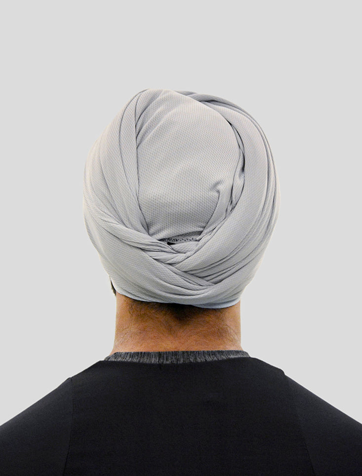 Sports Turban - Silver