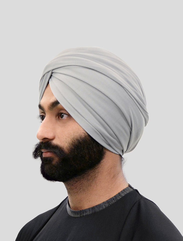 Sports Turban - Silver