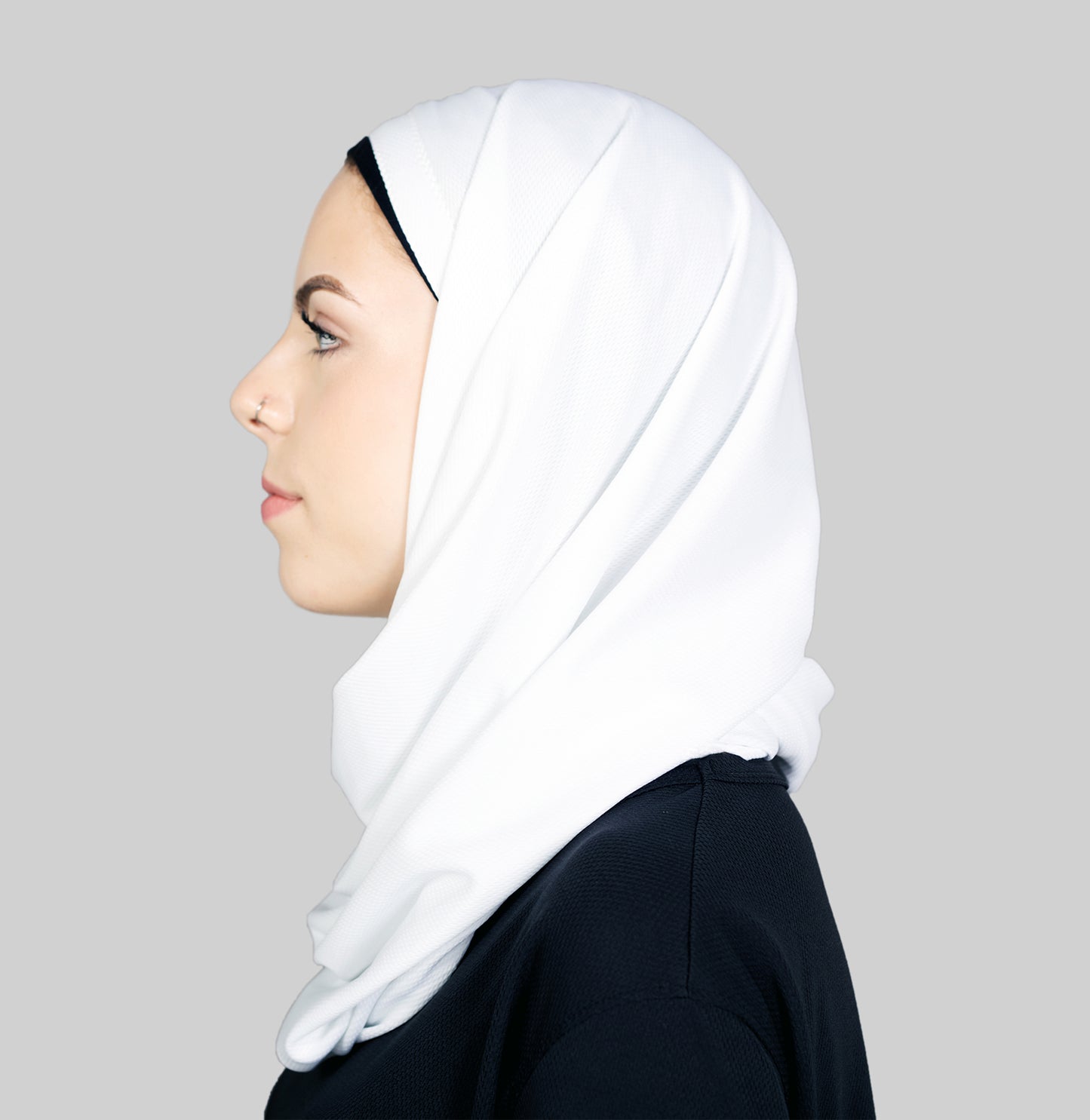 Your Revolution Sports Hijab - White