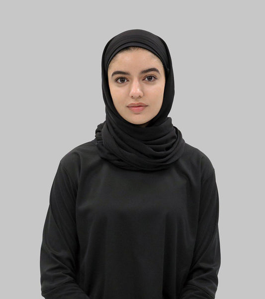 Your Revolution Sports Hijab - Black